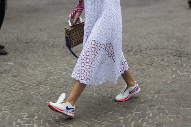 Milan Fashionweek SS2015 day 4, outside Roberto Cavalli